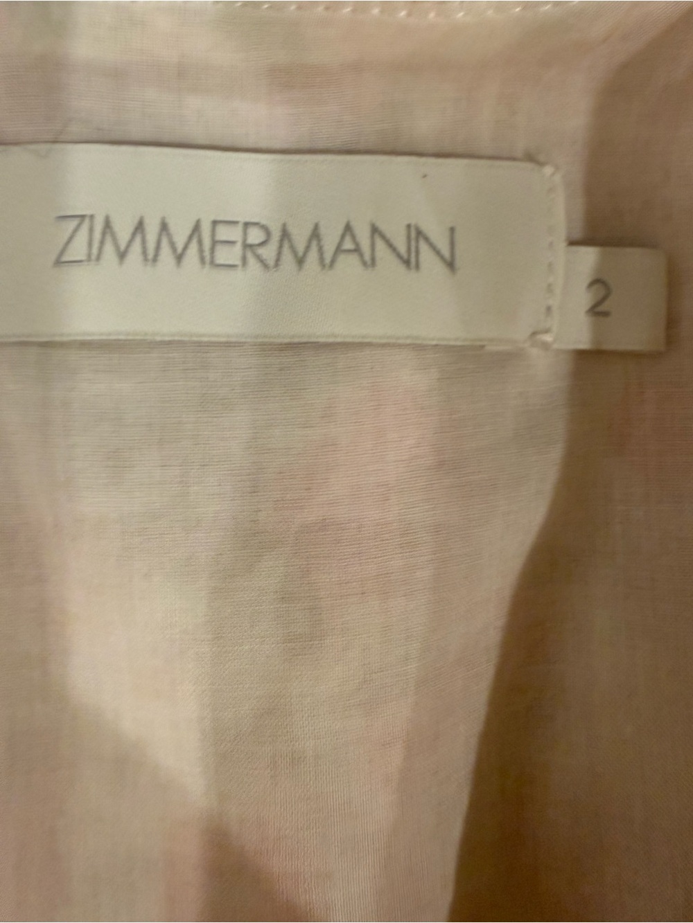 Zimmermann Floral Patchwork Ruffle Cutout Tie Front Mini Dress Size 2 - Picture 12 of 14